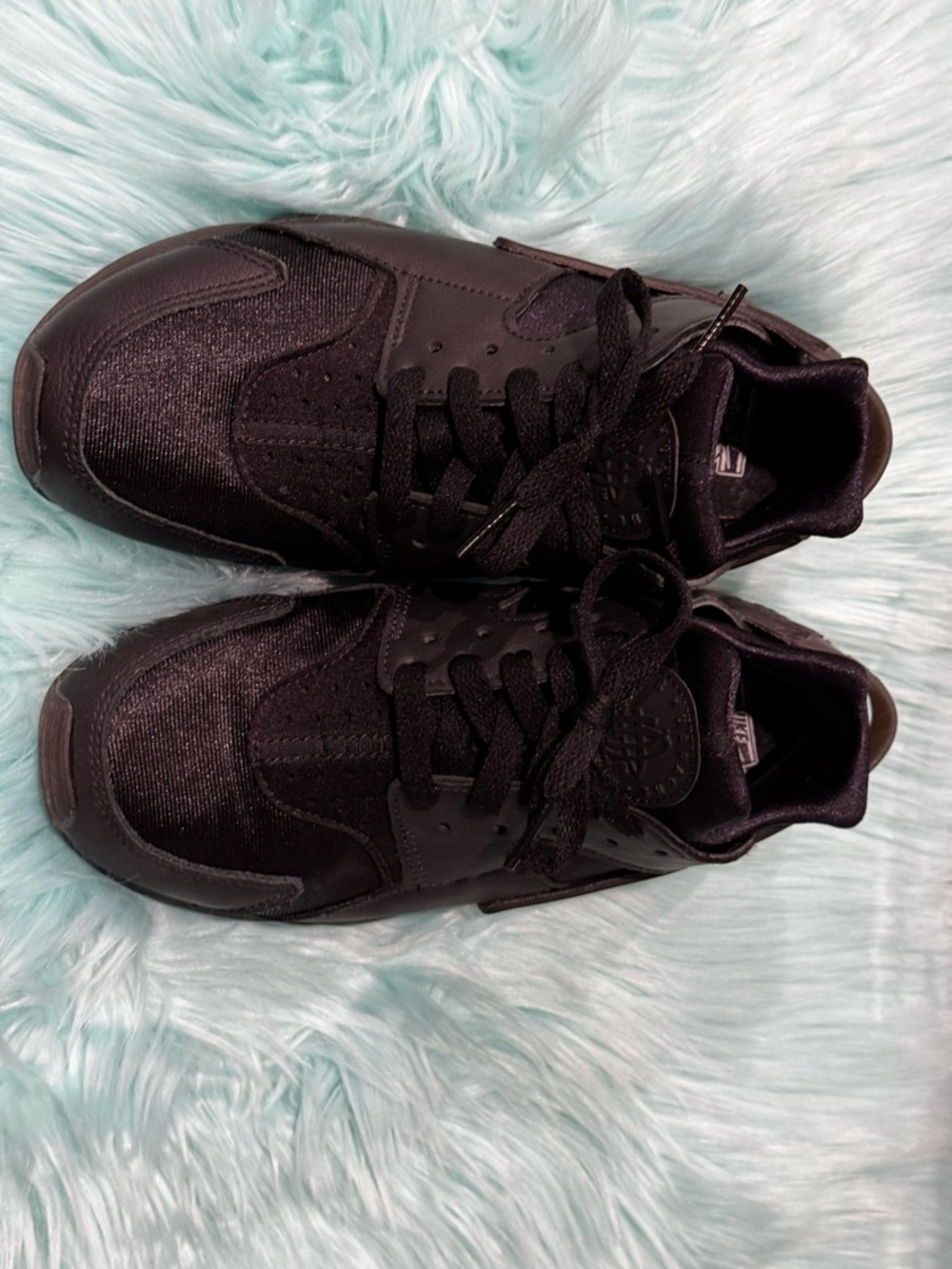 Nike Black Huraches size 8